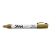 Permanent Paint Marker, Medium Bullet Tip, Gold - Image 2