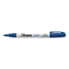 Permanent Paint Marker, Fine Bullet Tip, Blue - Image 2
