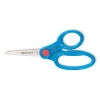Kids’ Scissors with Antimicrobial Protection, Pointed Tip, 5″ Long, 2″ Cut Length, Randomly Assorted Straight Handles - Image 3