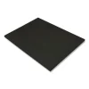 SunWorks Construction Paper, 50 lb Text Weight, 24 x 36, Black, 50/Pack
