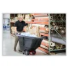 Rotomolded Tilt Truck, 202 gal, 450 lb Capacity, Plastic, Black - Image 3