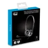 Xtream P2 Binaural Over The Head Headset with Microphone, Black - Image 3