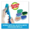 Non-Scratch Dishwand Refills, Blue, 2/Pack - Image 4