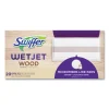 WetJet System Wood Mopping Pad, 5.4 x 11.3, White, 20/Pack - Image 2