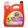 Hygienic Clean Heavy 10x Duty Liquid Laundry Detergent, Spring Meadow, 154 oz Bottle, 4/Carton
