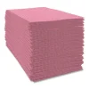 Tuff-Job Foodservice Towels, 12 x 24, Pink/White, 200/Carton - Image 3