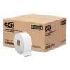 Jumbo Bath Tissue, Septic Safe, 2-Ply, White, 3.5″ x 750 ft, 12/Carton