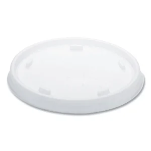 Plastic Cold Cup Lids, Fits 8 Oz To 9 Oz Cups, Translucent, 100 Pack, 10 Packs/carton