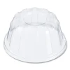D-T Sundae/cold Cup Lids, Fits 5 Oz To 32 Oz Cups, Clear, 50 Pack 20 Packs/carton