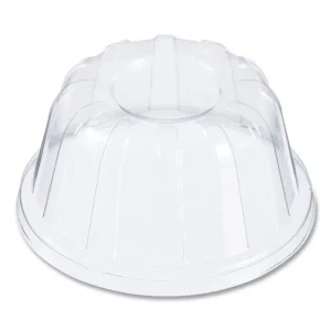 D-T Sundae/cold Cup Lids, Fits 5 Oz To 32 Oz Cups, Clear, 50 Pack 20 Packs/carton