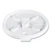 Lift N’ Lock Plastic Hot Cup Lids, Fits 10 Oz Cups, White, 1,000/carton