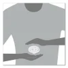 Lift N’ Lock Plastic Hot Cup Lids, Fits 10 Oz Cups, White, 1,000/carton - Image 2