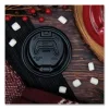 Optima Reclosable Lid, Fits 12 Oz To 24 Oz Foam Cups, Black, 100 Pack, 10 Packs/carton - Image 2