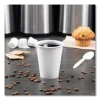 Single-Sided Poly Paper Hot Cups, 8 Oz, White, 50/bag, 20 Bags/carton - Image 3