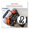 Squids 3179 Aerial Bucket Hook, Nylon, Black, Supports 35 lbs, 2/Pack, Ships in 1-3 Business Days - Image 2