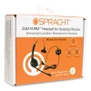 ZuM ZuMRJ9M Monaural Over The Head Headset, Black - Image 3