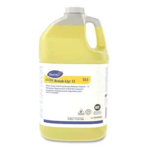 Suma Break-Up Ii D3.5 Heavy-Duty Foaming Grease-Release Cleaner, 128 Oz Bottle, 4/carton