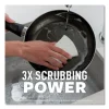 Greener Clean Non-Scratch Scrub Sponge, 2.6 x 3.3, 0.7" Thick, White, 6/Pack - Image 2