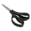 Scissors, Pointed Tip, 10″ Long, Black Straight Handle