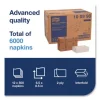 Xpressnap Interfold Dispenser Napkins, 2-Ply, Bag-Pack, 13 x 8.5, Natural, 500/Pack, 12 Packs/Carton - Image 2