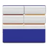 On The Go Packs Facial Tissues, 3-Ply, White, 10 Sheets/pouch, 8 Pouches/pack - Image 3