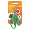 Kids Scissors, Pointed Tip, 5″ Long, 1.75″ Cut Length, Straight Handles, Randomly Assorted Colors - Image 2