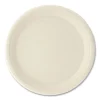 Bagasse PFAS-Free Dinnerware, Plate, 10″ dia, Tan, 500/Carton