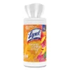 Disinfecting Wipes, 1-Ply, 7 x 7.25, Mango and Hibiscus, White, 80 Wipes/Canister, 6 Canisters/Carton - Image 3