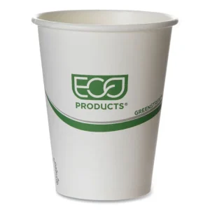 Greenstripe Renewable And Compostable Hot Cups, 12 Oz, 50/pack, 20 Packs/carton