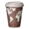 World Art Renewable And Compostable Insulated Hot Cups, Pla, 8 Oz, 40/pack, 20 Packs/carton - Image 2