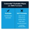 Fresh Care Flushable Cleansing Cloths, 1-Ply, 3.75 x 5.5, White, 42/Pack - Image 2
