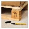 MARKS A LOT UltraDuty Permanent Markers, Fine Bullet Tip, Black 12/Box - Image 3