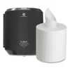 SofPull CenterPull Hand Towel Dispenser, 9.63 x 8.88 x 10.94, Black - Image 3