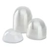 PET Lids, Dome Lid, Fits 12 oz to 24 oz Cold Cups, Clear, 1,000/Carton - Image 4