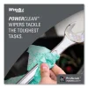 Power Clean ProScrub Pre-Saturated Wipes, 12 x 9.5, Citrus Scent, Green, 75/Pack, 6 Packs/Carton - Image 3