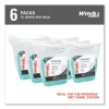 Power Clean ProScrub Pre-Saturated Wipes, 12 x 9.5, Citrus Scent, Green, 75/Pack, 6 Packs/Carton - Image 2