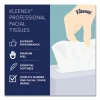 White Facial Tissue for Business, 2-Ply, White, Pop-Up Box, 100 Sheets/Box - Image 3