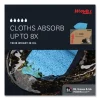 Power Clean Oil, Grease and Ink Cloths, BRAG Box, 12.1 x 16.8, Blue, 180/Box - Image 2