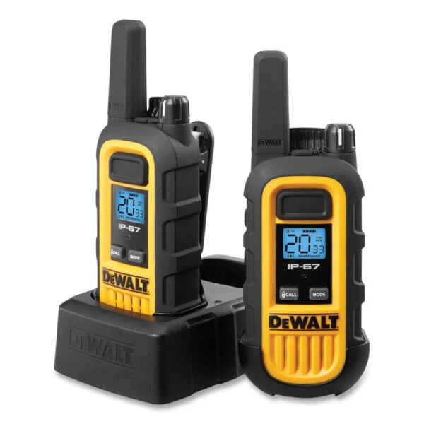DXFRS300 Heavy-Duty Walkie Talkies, 1 W, 22 Channelsb