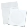 CD/DVD Sleeves, 1 Disc Capacity, White, 250/Box - Image 3