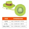 Chill-Its 8935CT Hi-Vis PVA Ranger Sun Hat, Small/Medium, Lime, Ships in 1-3 Business Days - Image 3