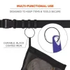 Arsenal 5719 Wire Cable Key Ring, 1.88" dia, Iron, Black, 10/Pack, Ships in 1-3 Business Days - Image 2