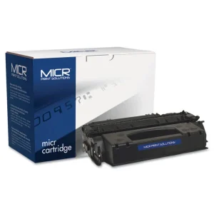 Compatible Q7553X(M) (53XM) High-Yield MICR Toner, 7,000 Page-Yield, Black, Ships in 1-3 Business Days