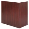 Alera Valencia Reversible Reception Return, 44.13w x 23.63d x 41.5h, Mahogany - Image 3