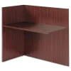 Alera Valencia Reversible Reception Return, 44.13w x 23.63d x 41.5h, Mahogany - Image 2