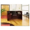 Alera Valencia Series Reception Desk With Transaction Counter, 71″ X 35.5″ X 29.5″ To 42.5″, Mahogany - Image 2