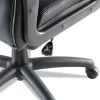 Alera Fraze Series Executive High-Back Swivel/tilt Bonded Leather Chair, Supports 275 Lb, 17.71″ To 21.65″ Seat Height, Black - Image 3