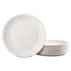 Paper Plates, 9″ Dia, White, 100/pack - Image 2