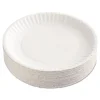 Paper Plates, 9″ Dia, White, 100/pack, 12 Packs/carton