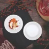 Mediumweight Foam Dinnerware, Plates, 6″ Dia, White, 125/pack - Image 3